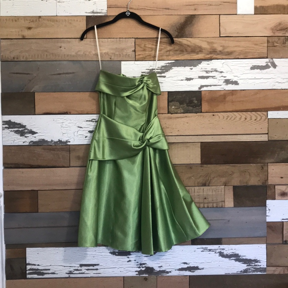 Green dress
